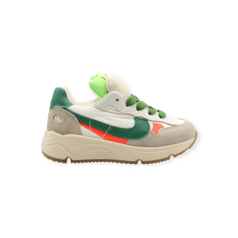RONDINELLA RONDINELLA HIGH SNEAKER WHITE GREEN