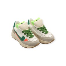 RONDINELLA RONDINELLA HIGH SNEAKER WHITE GREEN