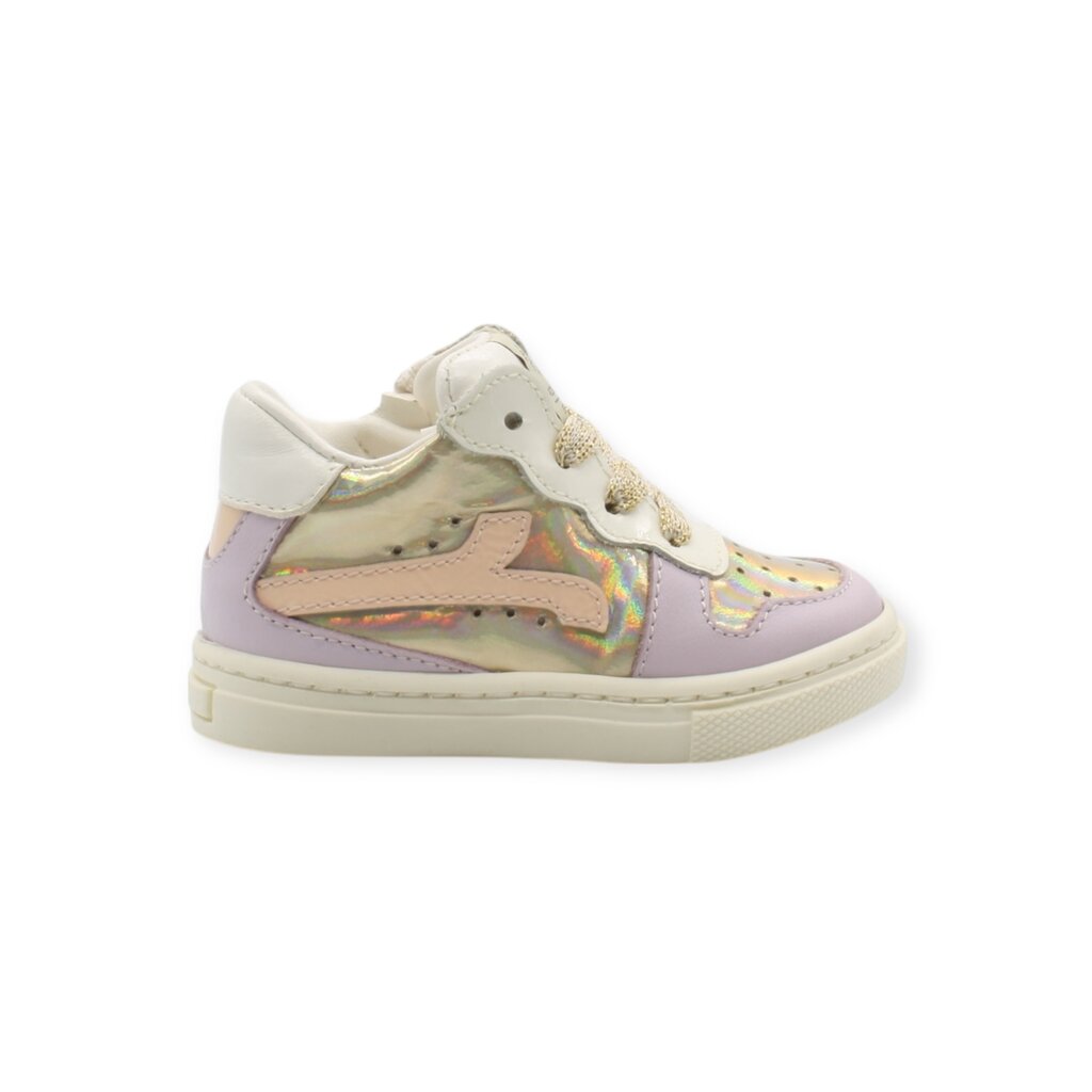 RONDINELLA RONDINELLA FIRST SNEAKER LILA GOLD PINK