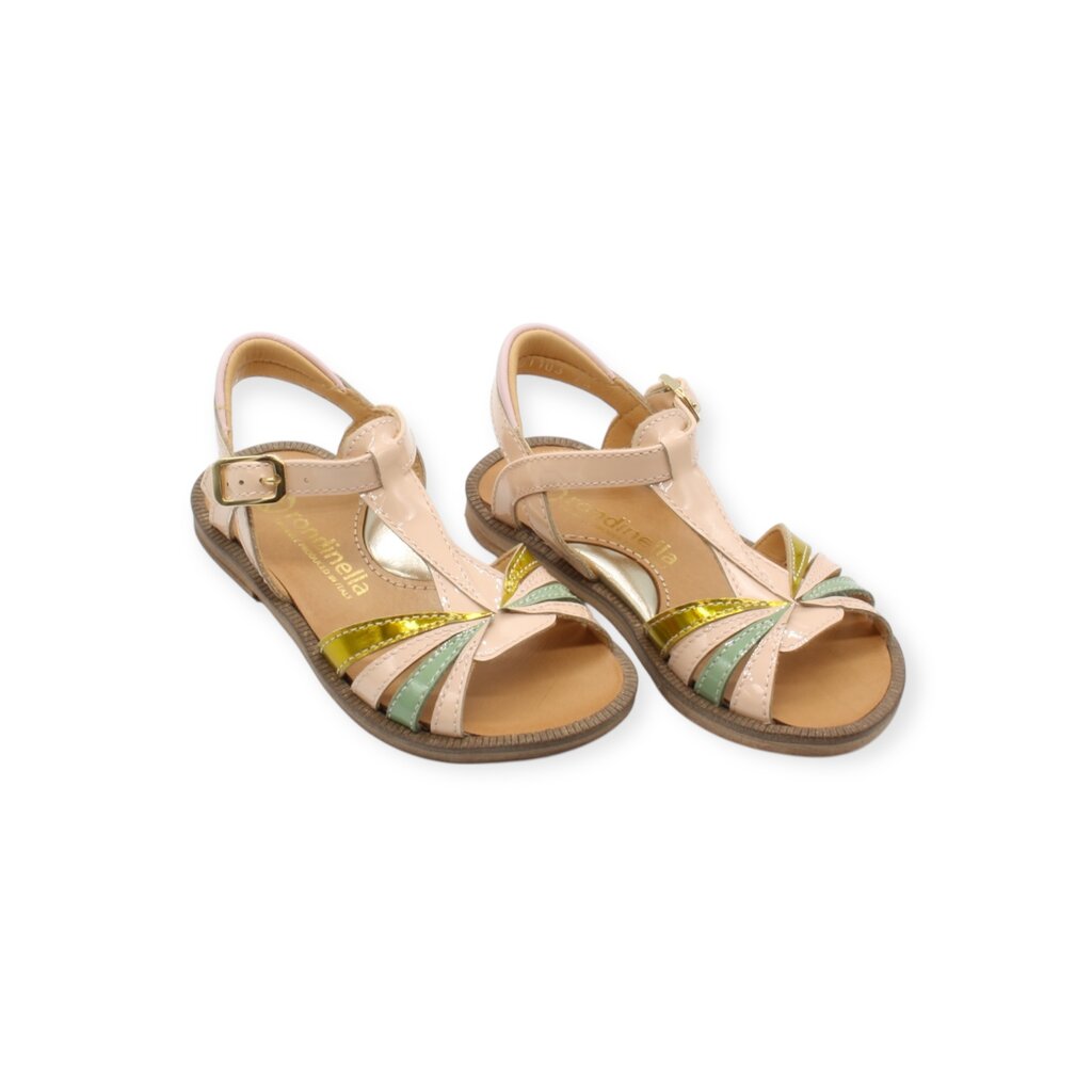 RONDINELLA RONDINELLA SANDAL WAVE GOLD MINT