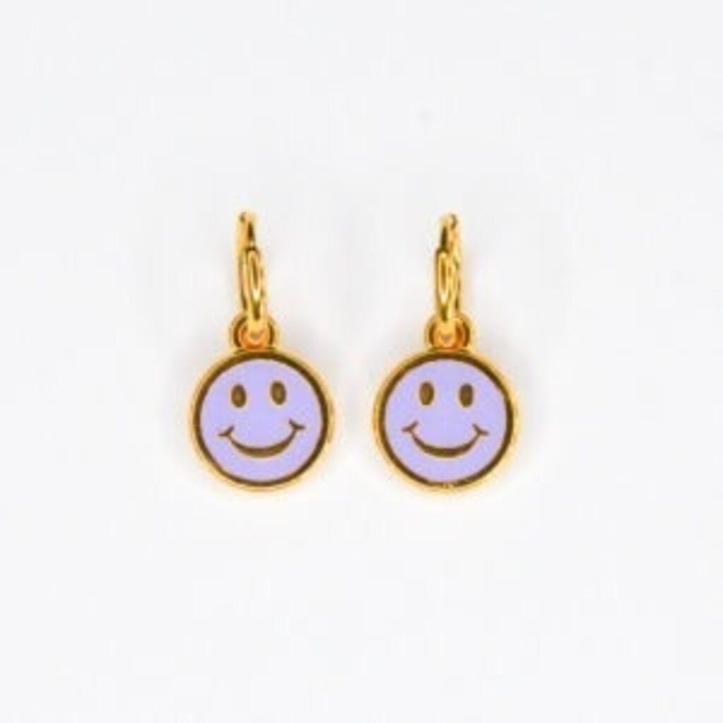 FEESTBEEST KIDS FEESTBEEST KIDS OORBEL SMILEY PAARS