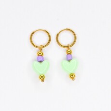 FEESTBEEST KIDS FEESTBEEST KIDS OORBEL SWEETHEART MINT