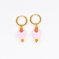 FEESTBEEST KIDS FEESTBEEST KIDS OORBEL SWEETHEART PINK