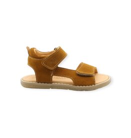 OCRA OCRA 211 BAPTISTE SANDAL VELCRO COGNAC