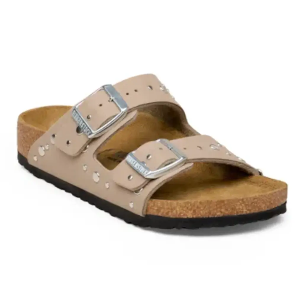 BIRKENSTOCK BIRKENSTOCK ARIZONA RIVETS TAUPE