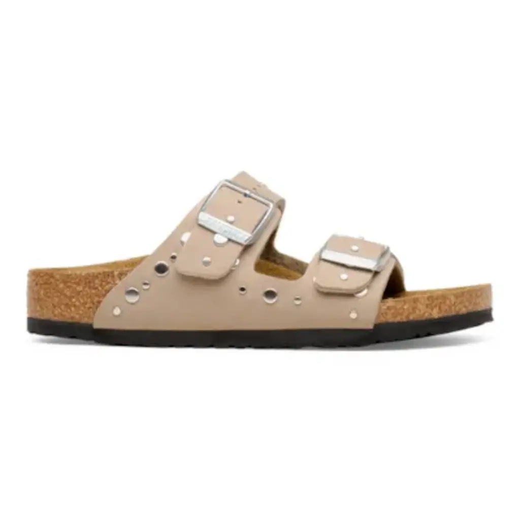 BIRKENSTOCK BIRKENSTOCK ARIZONA RIVETS TAUPE