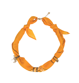 FEESTBEEST KIDS FEESTBEEST KIDS BANDANA KETTING GEEL