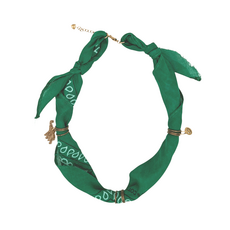 FEESTBEEST KIDS FEESTBEEST KIDS BANDANA KETTING GROEN