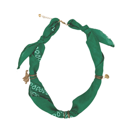 FEESTBEEST KIDS FEESTBEEST KIDS BANDANA KETTING GROEN