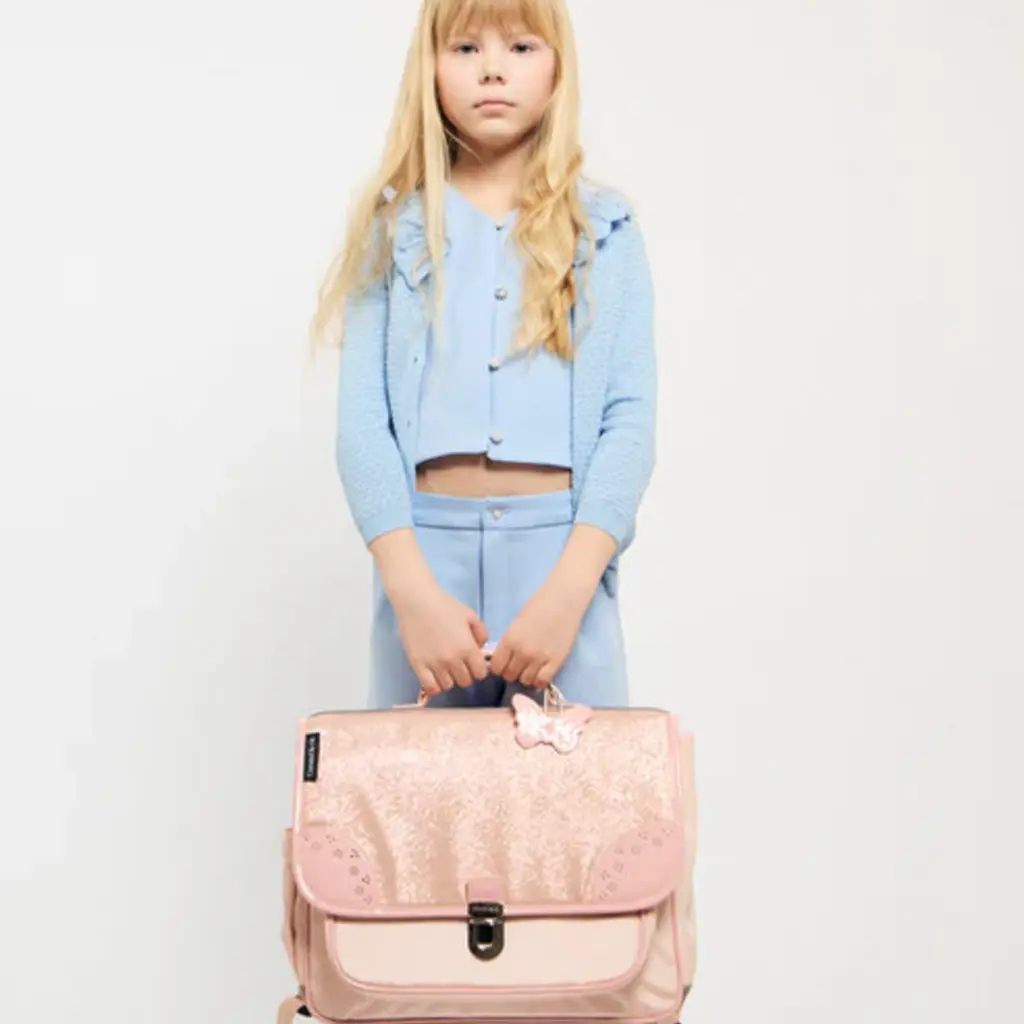 CARAMEL & CIE C&C CARTABLE MOYEN PEARL BLUSH OXFORD