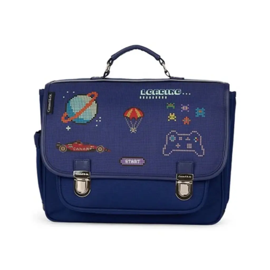 CARAMEL & CIE C&C CARTABLE MOYEN PIXEL ART