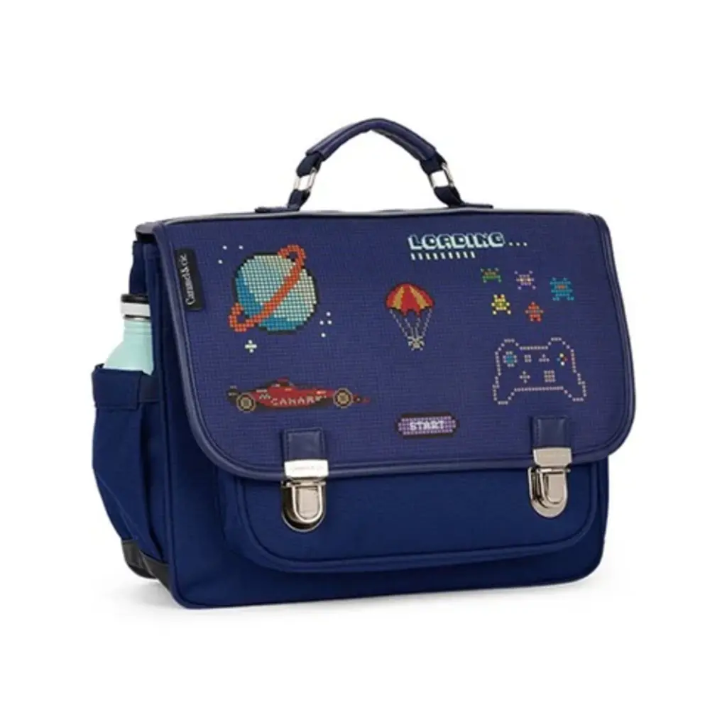 CARAMEL & CIE C&C CARTABLE MOYEN PIXEL ART