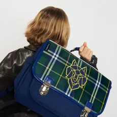 CARAMEL & CIE C&C CARTABLE MOYEN WOLF CLAN TARTAN
