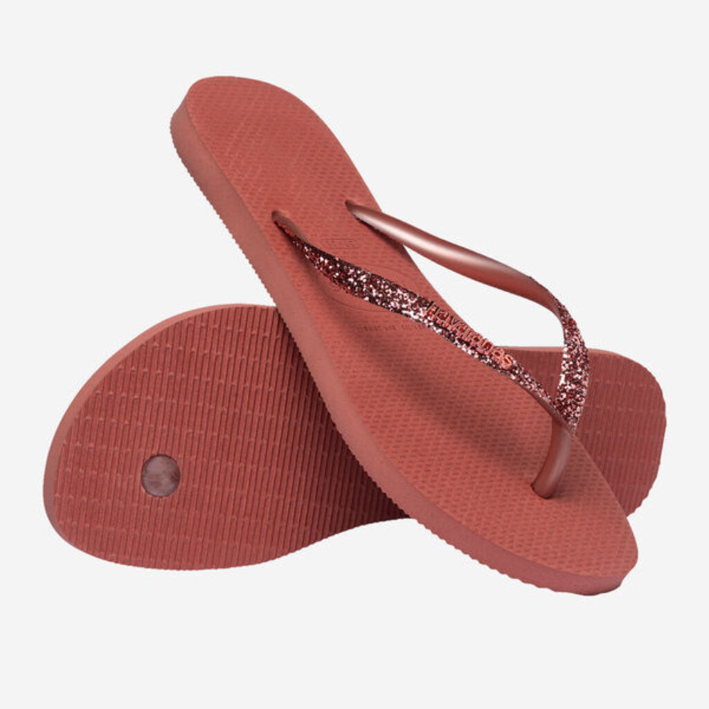 HAVAIANAS HAVAIANAS SLIM GLITTER CANYON CLAY