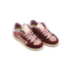 RONDINELLA RONDINELLA GLITTER SNEAKER BORDEAUX