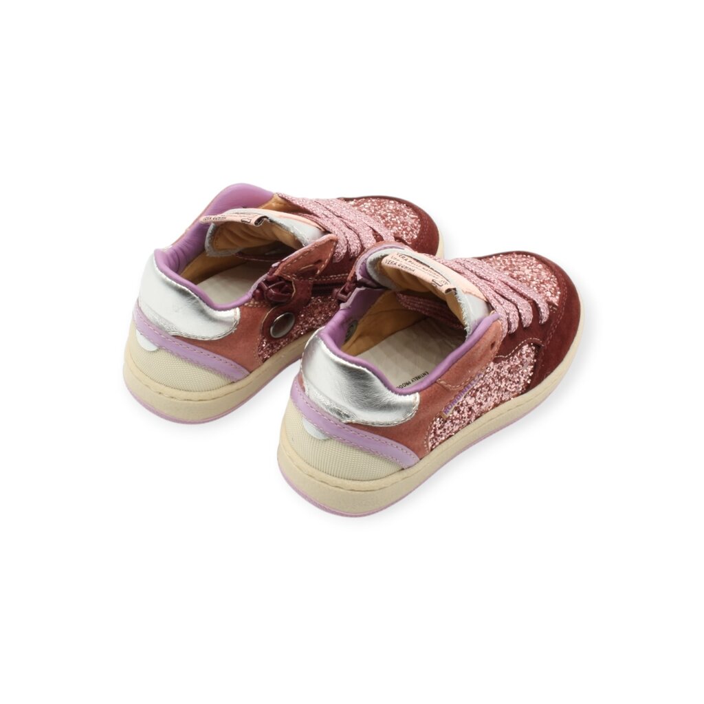 RONDINELLA RONDINELLA GLITTER SNEAKER BORDEAUX