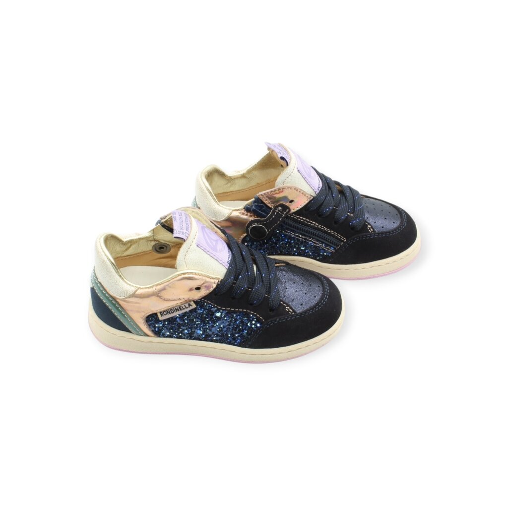 RONDINELLA RONDINELLA GLITTER SNEAKER MIDNIGHT BLUE