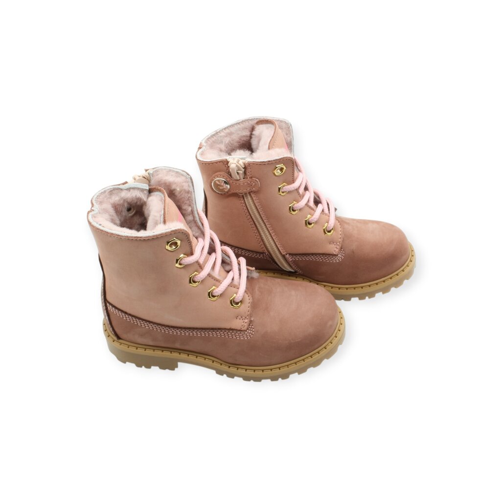RONDINELLA RONDINELLA FURRED BOOT ROSA ANTICO