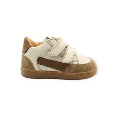 OCRA OCRA CLASSIC FIRST SNEAKER VELCRO BROWN