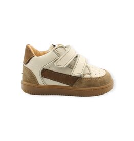 OCRA OCRA CLASSIC FIRST SNEAKER VELCRO BROWN