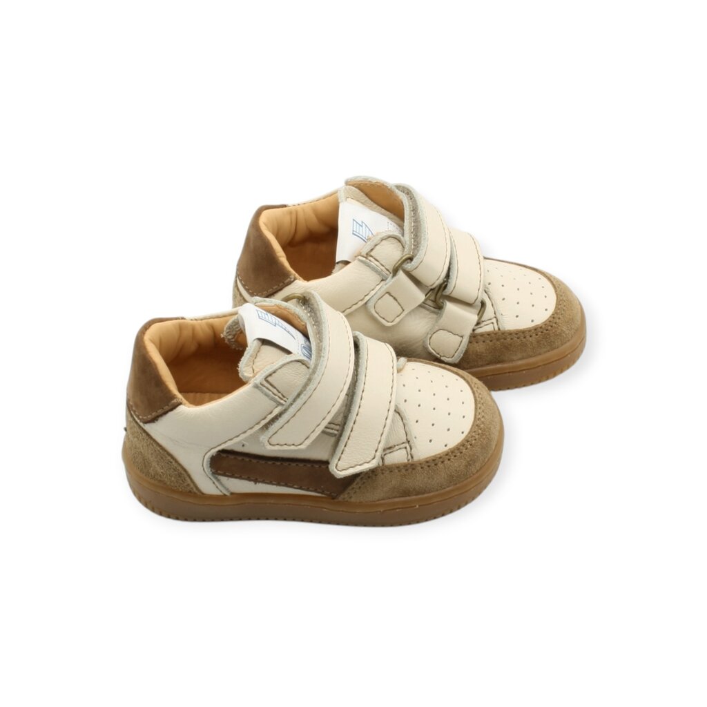 OCRA OCRA CLASSIC FIRST SNEAKER VELCRO BROWN