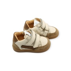 OCRA OCRA CLASSIC FIRST SNEAKER VELCRO BROWN