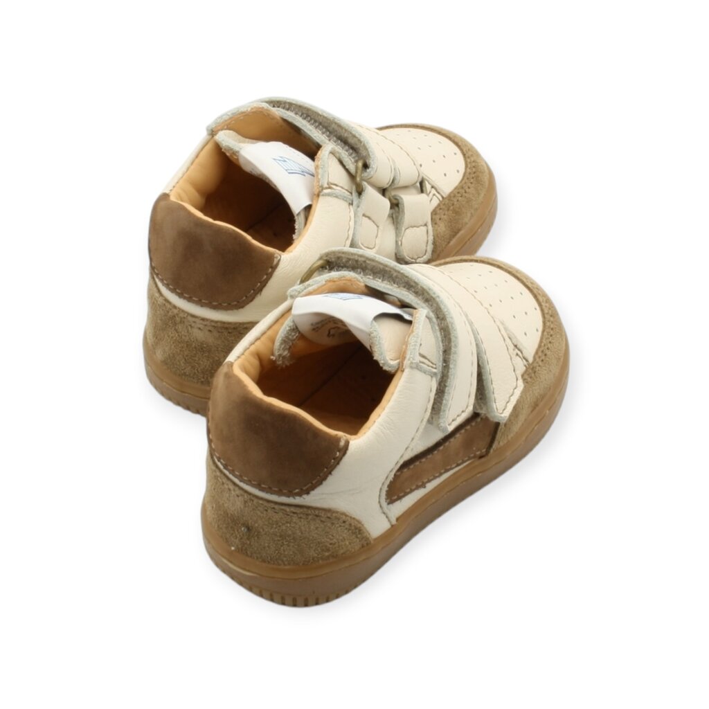 OCRA OCRA CLASSIC FIRST SNEAKER VELCRO BROWN