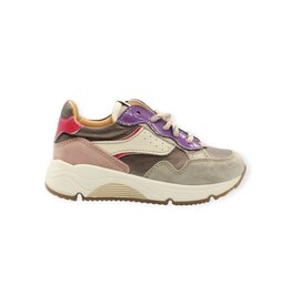 OCRA OCRA JULIA SNEAKER BRONZE FUCHSIA