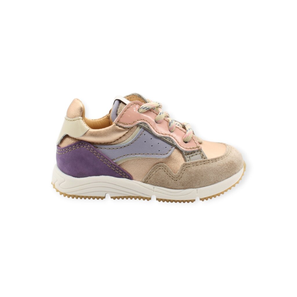OCRA OCRA FIRST JULIA SNEAKER GOLD PINK