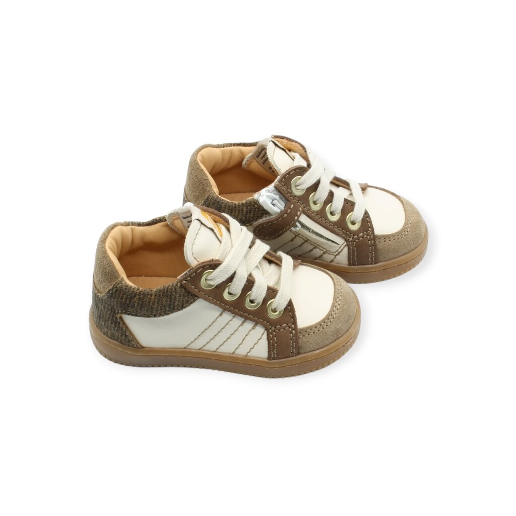 OCRA OCRA CLASSIC FIRST SNEAKER BROWN BEIGE