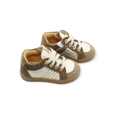 OCRA OCRA CLASSIC FIRST SNEAKER BROWN BEIGE
