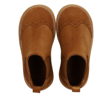 ANGULUS ANGULUS BROGUE CHELSEA BOOT COGNAC