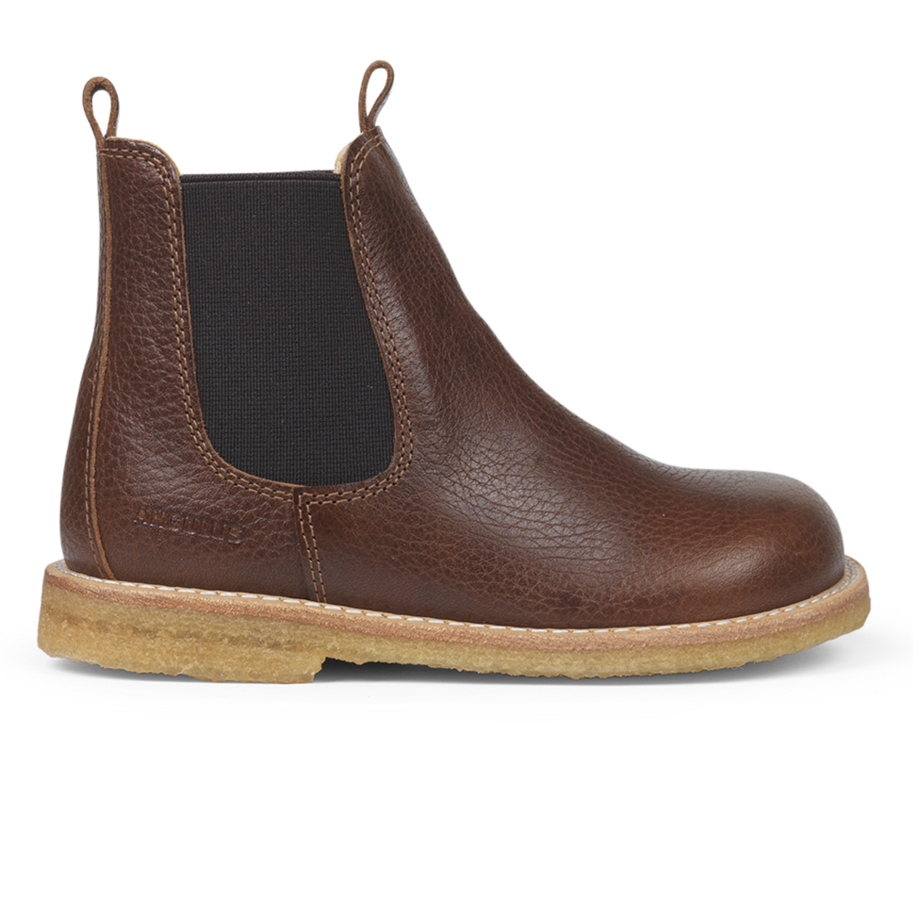 ANGULUS ANGULUS CHELSEA BOOT BROWN
