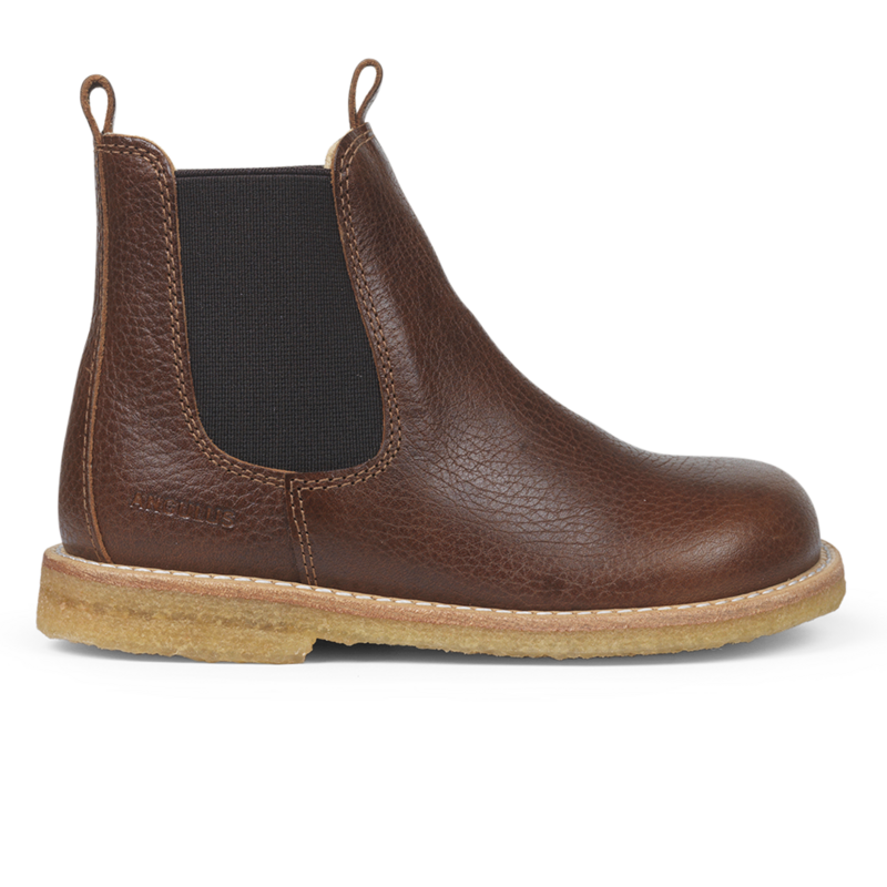 ANGULUS ANGULUS CHELSEA BOOT BROWN