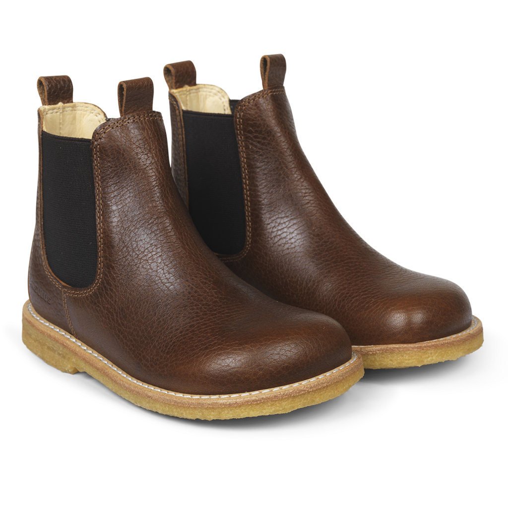 ANGULUS ANGULUS CHELSEA BOOT BROWN
