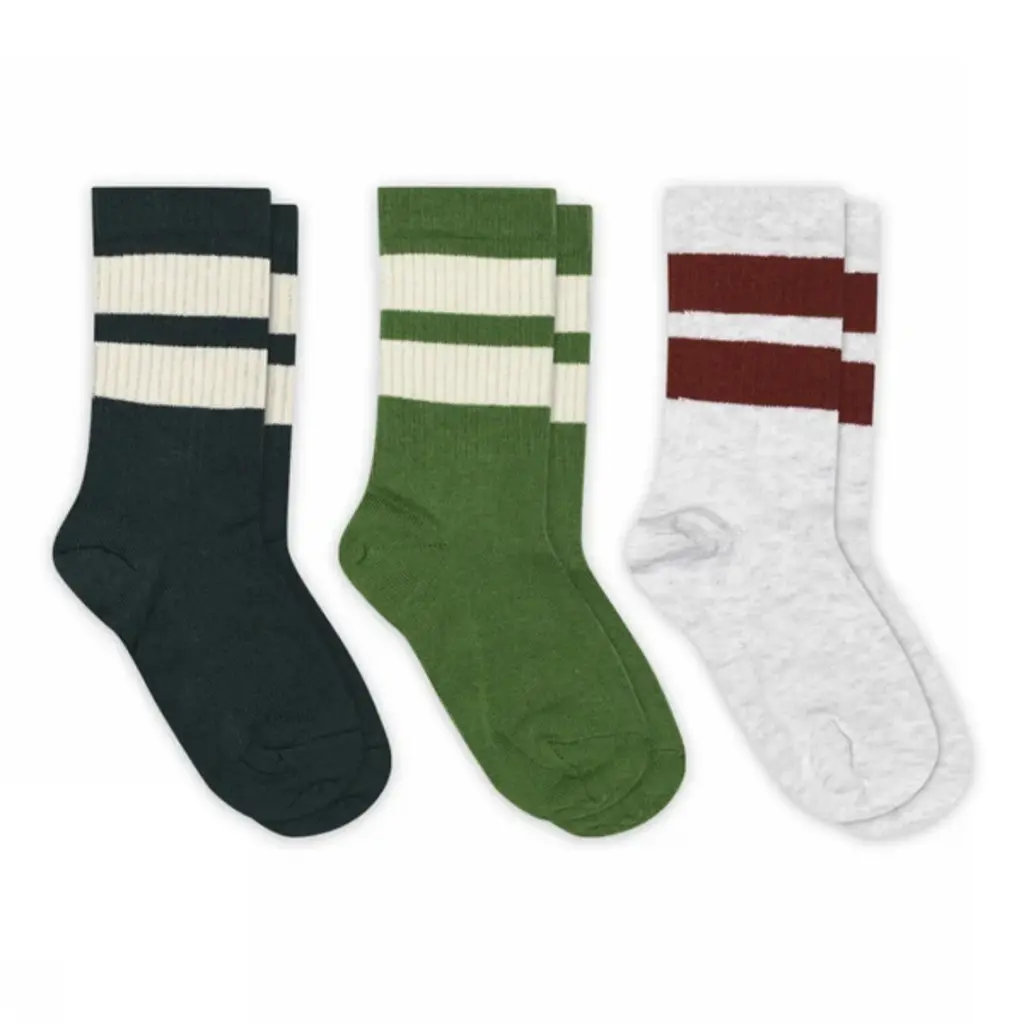 MP DENMARK MP ANKER SOCKS 3PACK CAPULET OLIVE