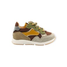 OCRA OCRA FIRST GEORGE SNEAKER KAKI BROWN