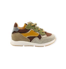 OCRA OCRA FIRST GEORGE SNEAKER KAKI BROWN