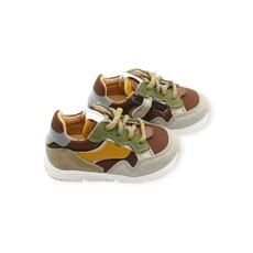 OCRA OCRA FIRST GEORGE SNEAKER KAKI BROWN