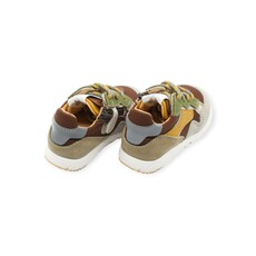 OCRA OCRA FIRST GEORGE SNEAKER KAKI BROWN
