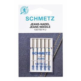 Aiguille : Machine à coudre : "Jeans" : Assortiment : 90/14, 110/18