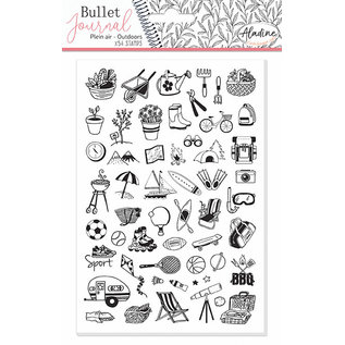 Stempels Bullet Journal Outdoors, 54 delig