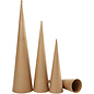 Hoge kegels, h: 30-40-50 cm, d: 8-9-11,5 cm, 3 assorti