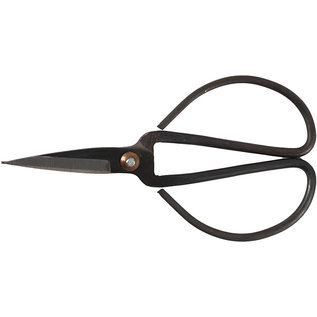 3D schaar, l: 15 cm, b: 8 cm, 1 stuk, zwart