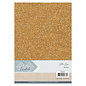 Card Deco Essentials Glitter Papier Bronze, 6 st.