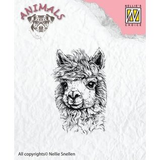 Clearstamp Nellie's Choice Lama