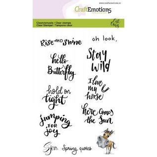 Clearstamps A6 - Sjors Spring quotes