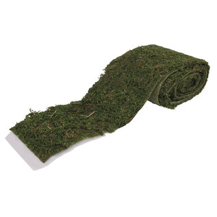 Foamband (gras-mos) donker groen, 10cm, 1,80m