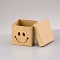 Ecochape doos "Smiley" 7,5x7,5x7cm