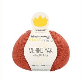 Regia Merino Yak 4 draad 100g 07506 roest bad 4278